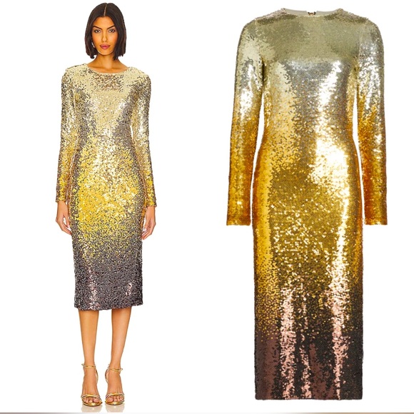 Le Superbe Smokey Sunset Kate Dress NWT $720 MSRP
